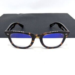 CADDIS porgy frq BLUE LIGHT READING GLASSES 0.00 Tortoise  50()23 some scratches